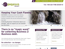 Tablet Screenshot of pegasus-international.co.uk